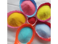 婚庆场地铺面用粉色彩砂 浪漫主题系列用粉红色染色彩砂图3