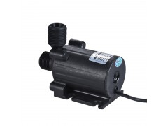 24V直流无刷水陆两用鱼缸喷泉太阳能循环假山鱼池抽换水泵图2