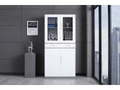 佛山带外框5厘窄边文件柜窄边玻璃柜出口窄边薄边文件柜厂家批发图1