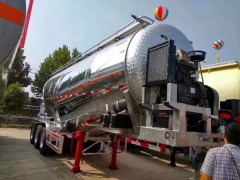 出售现车铝合金散装水泥罐车 随时提图1