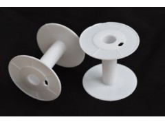 工厂生产塑料线盘卡线盘小线轴pp连体线盘图2
