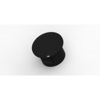 黑色扣式堵头闷盖WYD品牌设备孔盲堵一按即可尼龙闷头